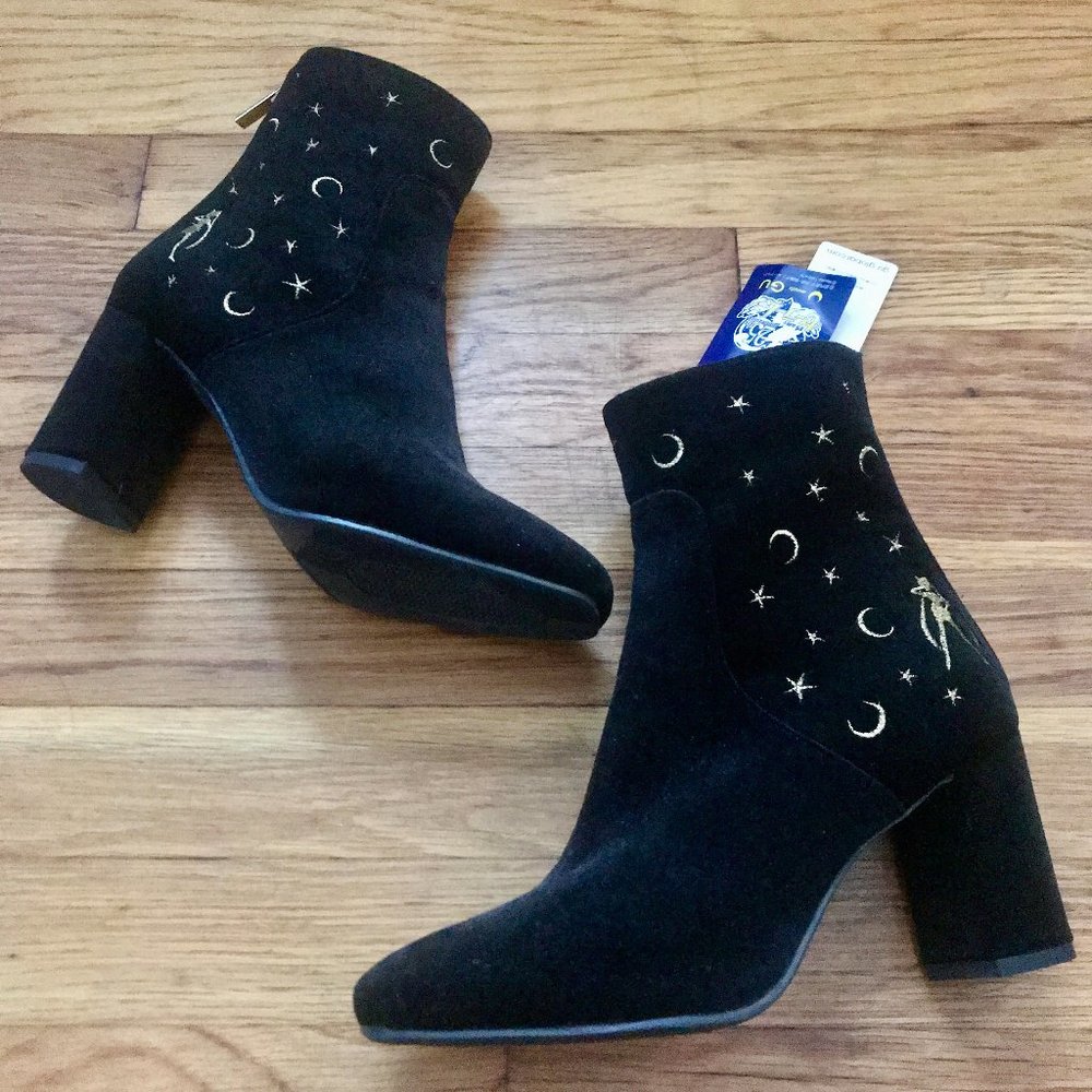 velvet sailor moon x GU ankle boots
